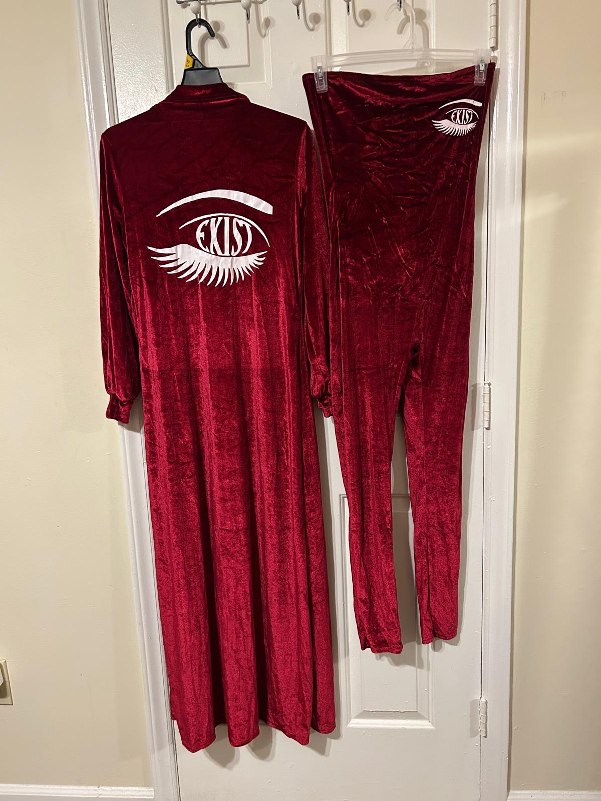 Women two piece body suit