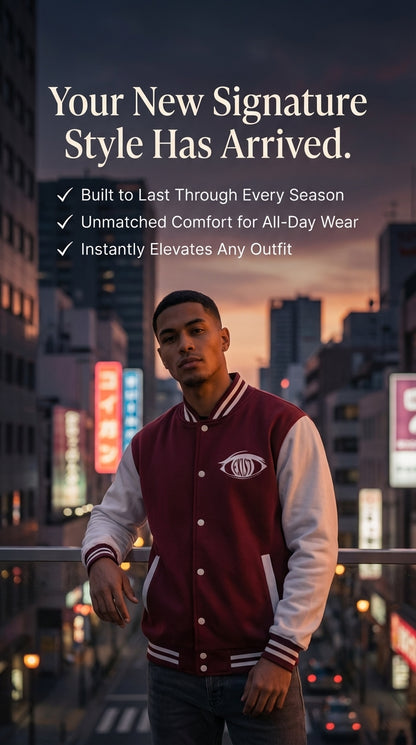 Unisex varsity jacket