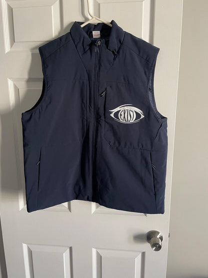 Unisex three pocket zipper vest