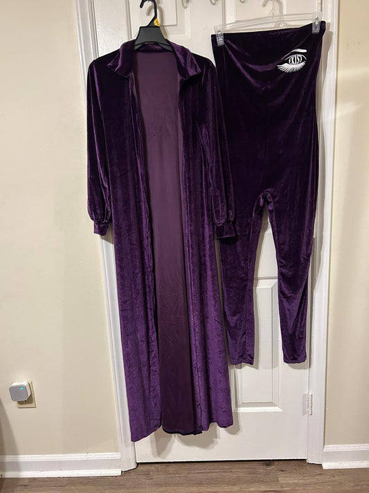 Women two piece body suit